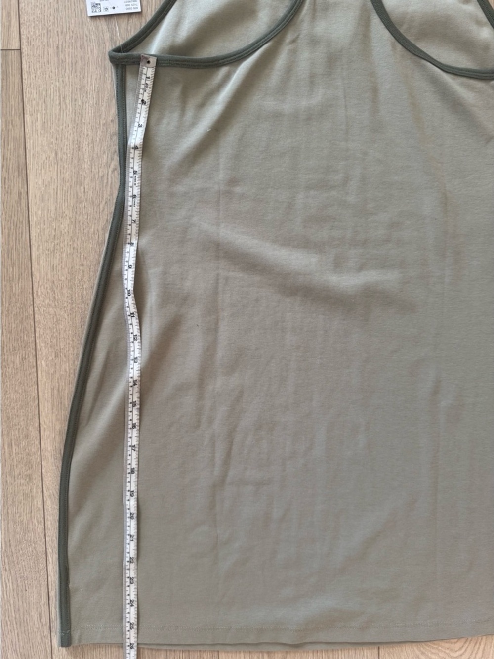 Green Racerback Tank Dress - Picture 5 of 8